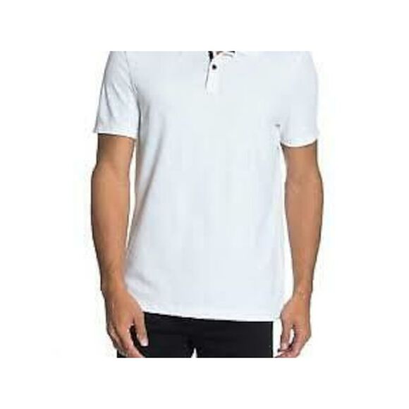 MICHAEL KORS Other - MICHAEL KORS Mens White Short Sleeve Classic Fit Polo XXL